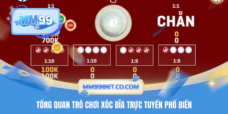 Tổng quan trò chơi xóc đĩa trực tuyến phổ biến